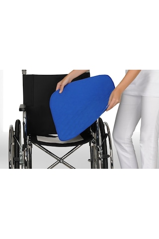 Caretex Abso 50 x 60 CM Yıkanabilir Sıvı Geçirmez Mavi Sandalye Pedi
