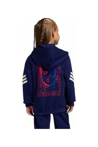 Adidas Mavi Çocuk Ceket Lk Mrvl Sm Tt Jz3571 Mavi