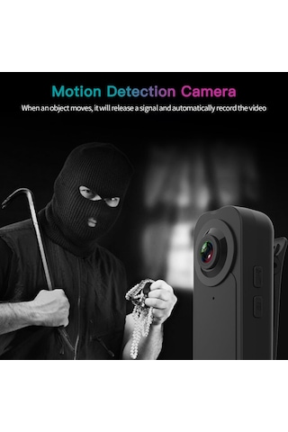 Suofeng Küçük Hd - Gece Görüşlü, Hareket Algılamalı, 1080p Kayıt, Taşınabilir