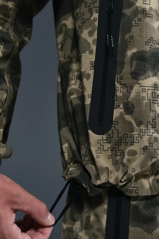 Nike Tech Fleece Wr Fz Camo Full Zip Hoodie Kapüşonlu Unisex Kamuflaj Sweatshirt Haki