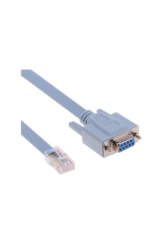 Cisco Kablo Db9 To Rj45 Konsol Bağlantı Kablosu Cisco Switch Router İçin Rj45 Erkek 9 Pin Dişi Konsol Kablosu Belirtilmemiş