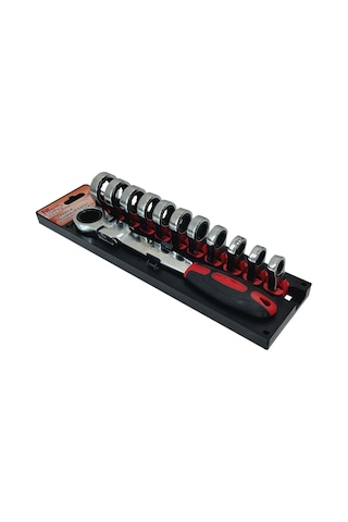 Nt Tools Ncta13kas Değişebilir Kafalı Mafsallı Kombine Anahtar Seti 13 Parça