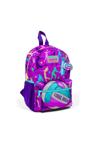 Coral High Pembe Mor Voleybol Mini Yuva Sırt Çantası - Kız Çocuk