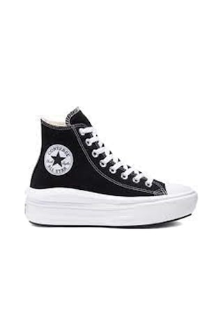 Converse Ctas Move Hi Kadın Günlük Ayakkabı 568497C Siyah-Siyah-36