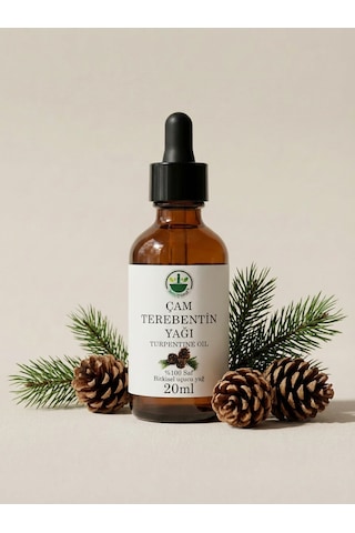 Çam Terebentin Uçucu Yağı Turpentine Essential Oil Pine Turpentine Pinus Spp. Saf Doğal 20 Ml 20 ML