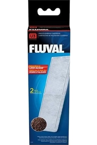 Fluval U3 Filtre Poly-max Kartuş, 2 Li Paket
