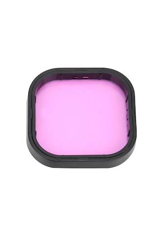 Konesam Telesın Su Altı Renk Düzeltme Filtre Seti - Mor, Kırmızı, Macenta - Gopro 9 Su Geçirmez Kılıf İçin - 5-25m Derinliklerde Renk Tamiri