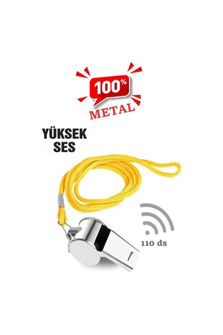 Metal Düdük - 110 Desibel 5705