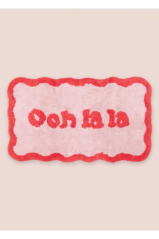 The Mia Ooh La La Banyo Paspası 60x100 Cm Çok Renkli