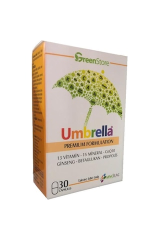Umbrella Plus Premium Formulation 30 Kapsül