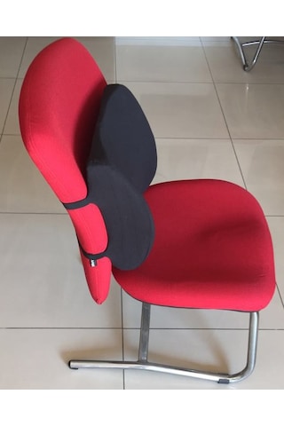 Viscoli Ortopedik Boyun Seyahat Yastığı Kadife Kılıf+Bel Minder