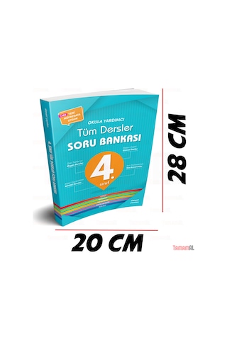 4.Sınıf Tüm Ders Soru Bankası Türkçe Mat Fen Bil Sos
