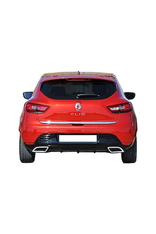Renault Clio 4 Sport P Black Difüzör Krom Egzos Ucu 2012-2016