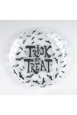 Trick Or Treat - Şeker Mi Şaka Mı Sunum Servis Tabağı 21 Cm