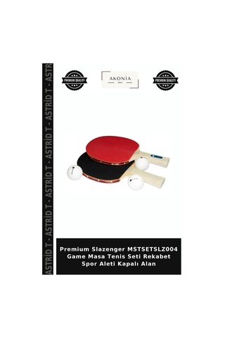 Premium Slazenger Mstsetslz004 Game Masa Tenis Seti Rekabet Spor Aleti Kapalı Alan