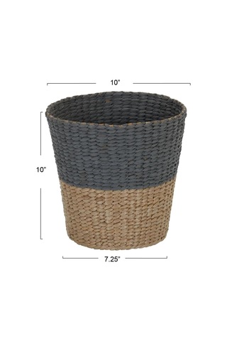 Lexroo Cattail And Kağıt Atık Sepeti, İki, 2 Ton Çok Renkli