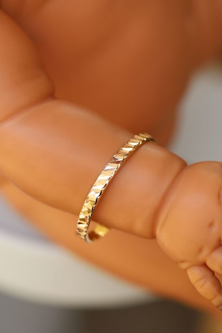 Yenigün Kuyumculuk 14 Ayar Altın 2,75 Gr Bebek Altın Bilezik Model 3