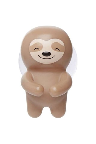 Kikkerland SLOTH Diş Fırçası Kabı Tembel Hayvan Kahverengi