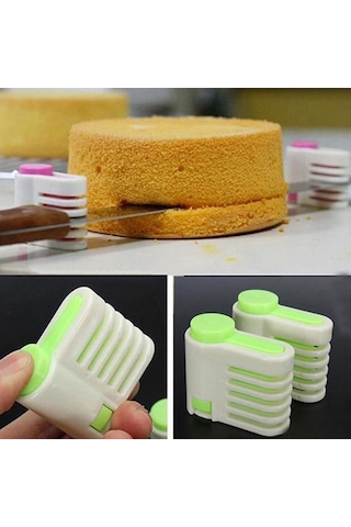 Dıy 5 Katmanlar Kek Splitter Tost Ekmeği Dilimleme Kek Kesici Kesme Ekmek Bıçağı Bölücü Pişirme Araçları Diğer