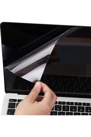 Ekran Koruyucu Apple Uyumlu MacBook Air M2-m3 15 İnç Parlak Anti Scratch Touchıd'li Air A2941 A3114 İle