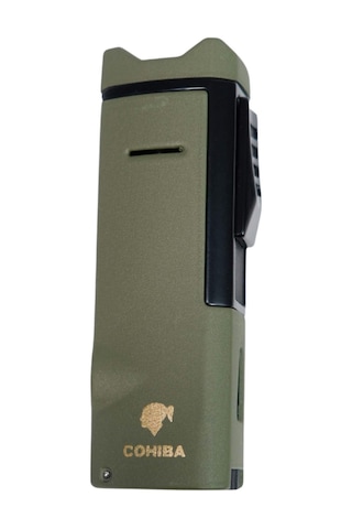 Cohiba 3 Torch Pürmüz Yeşil Puro Çakmağı - Tr9013