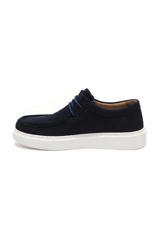 Mr Quinn 2530 Nubuk Lacivert Erkek Sneaker