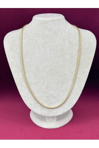 14 K Renginde Kalın İtalyan Zincir Model Gold Kolye Gold