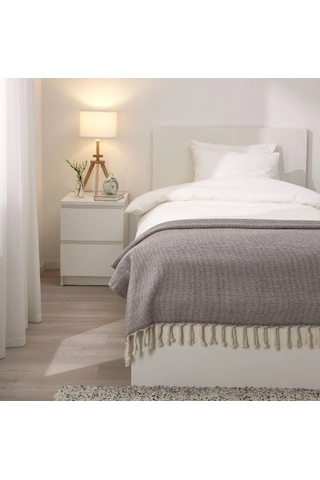 Ikea Ulltıstel Polar Koltuk Örtüsü Tek Kişilik 130 X 170 Cm Gri