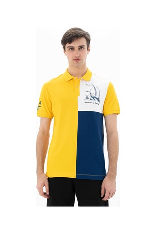 AR-MA Arma Erkek Regular Fit Polo Yaka Tişört Y25374303501 Sarı