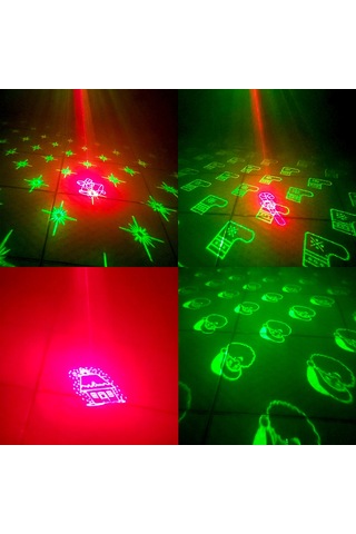 Ximistore9 Noel Parti Işığı - Usb Kontrollü Projeksiyon Aydınlatma