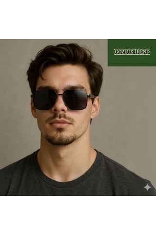 X-eye 6339 C03 Erkek Güneş Gözlüğü 58-15-140 Siyah