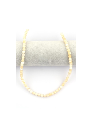 Aragonit Doğal Taş Dizi 6 MM Küre Kesim 66152161 Siyah