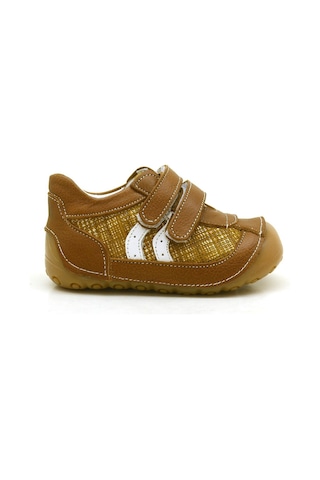 Hapshoe Hakiki Deri 4 Mevsim Bebek Ilk Adım Ayakkabı (264727939) Kahverengi - Sarı