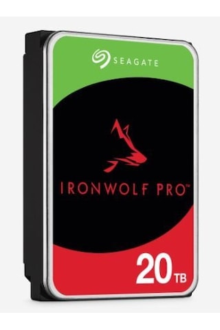 Seagate Ironwolf Pro ST20000NT001 3.5" 20 TB 7200 RPM SATA 3 HDD