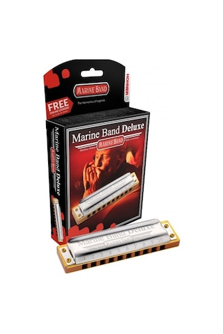 Hohner Marine Band Deluxe Mızıka mi Majör