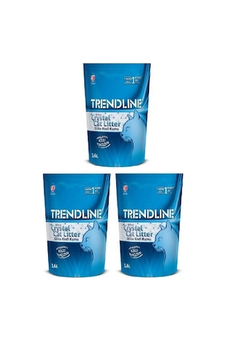 Trendline Tozsuz Silika Kristal Kedi Kumu 3 x 3600 ML