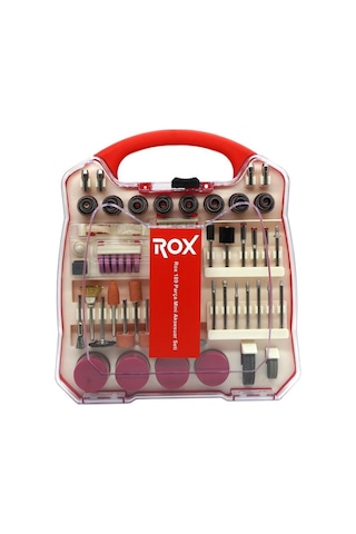 Rox Wood 0075 Hobi Gravür Mini Aksesuar Seti 189 Parça