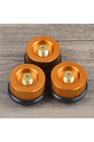 Açık Soba Kamp Sobası Propan Dolum Adaptörü Brülör Lpg Düz Silindir