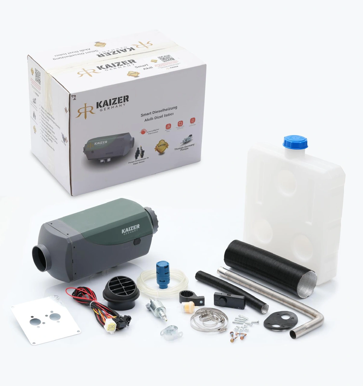 Kaizer Germany Split Dizel Isıtıcı Sabit 24 Volt