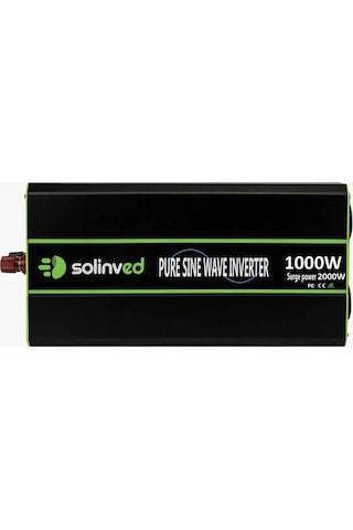 Solinved 12v 1000w Saf Sinüs İnvertör Slvp1000