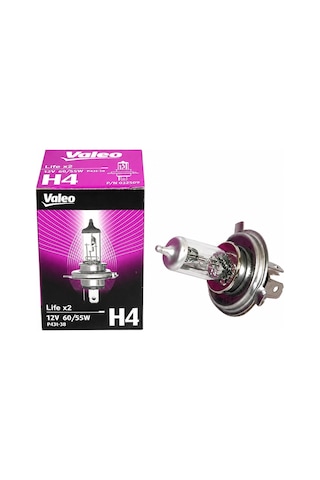 Valeo 32509 Life X2 H4 12v 60/55w P43t Halojen Uzun Kısa Far Ampulü Universal