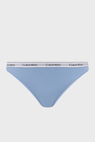 Calvin Klein Bayan Külot 000qd5207e 31t Mavi-siyah-beyaz Mavi-siyah-beyaz