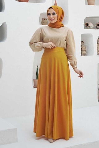 Neways 2270-Ancelina Mevlana Etek Hardal