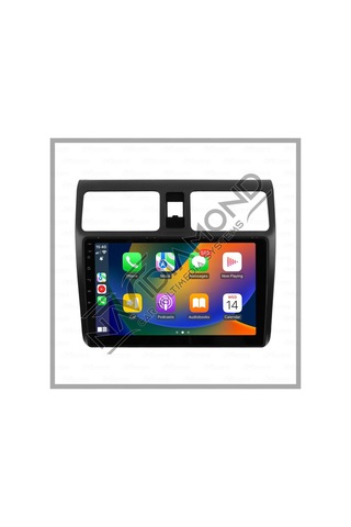 Özer Elektronik Suzukı Swıft 2005-2011 8 Gb Ram 128 Gb Hafıza Androıd Multımedıa Teyp 10 İnç
