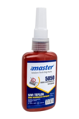 Master 5050 Boru Sızdırmazlık Sıvı Teflon Conta 50 Ml