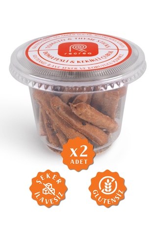 Recrea Glutensiz Domatesli ve Kekikli Kraker 2'li