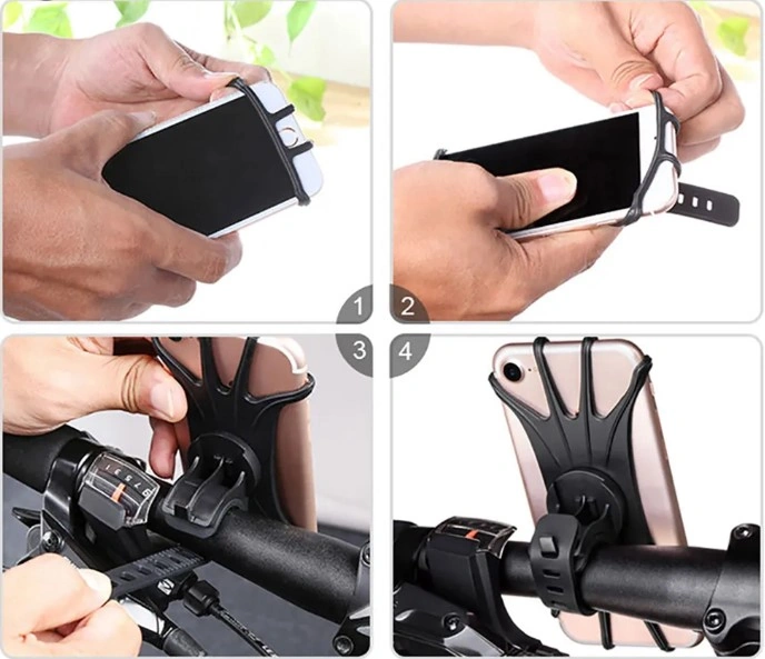 Esnek Silikon Örümcek Bisiklet Telefon Tutucu 4490 Diğer