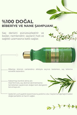 Dermokil Biberiye Saç Güçlendirici Şampuan 400 ML