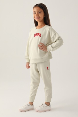 U.S. Polo Assn. U.s. Polo Assn Lisanslı Mint Kız Çocuk Pijama Takım 5274-42495 Mint