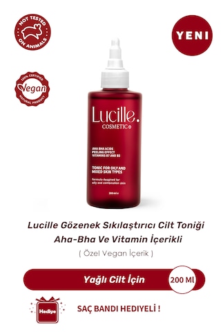 Lucille Tonik Aha+bha, Yağlı/karma Cilt, 200 Ml
